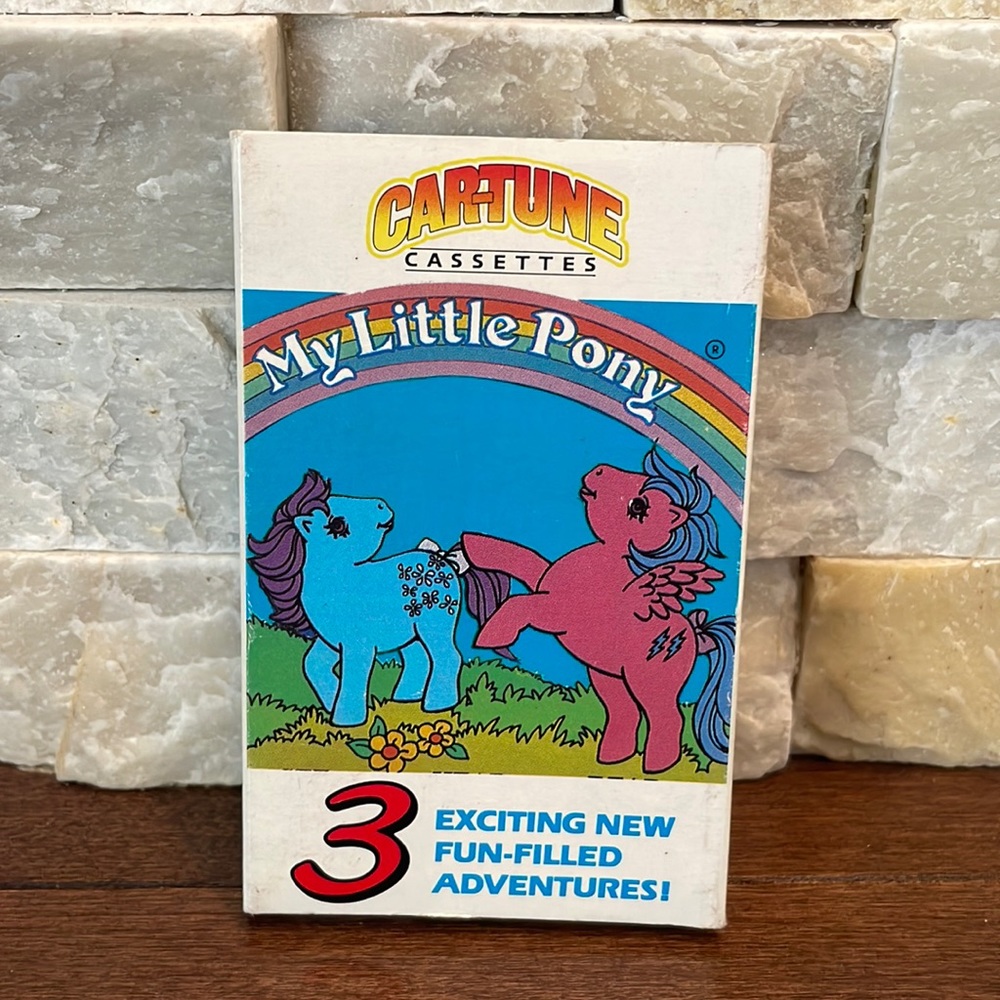 Vintage Car-Tune Cassettes My Little Pony